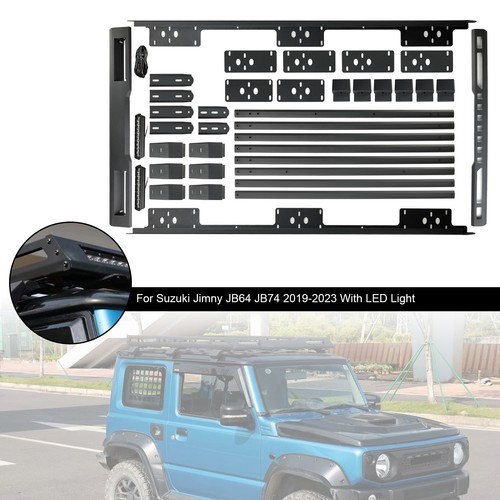 Aluminium roof rack luggage - aluminium,