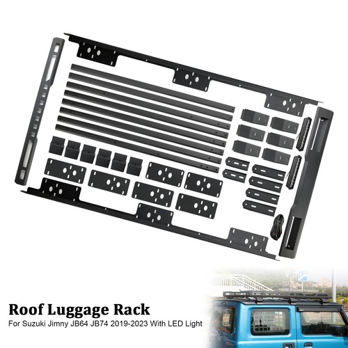 Aluminium roof rack luggage - aluminium,