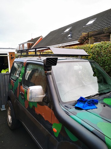 Jimny roof rack basket - roof,