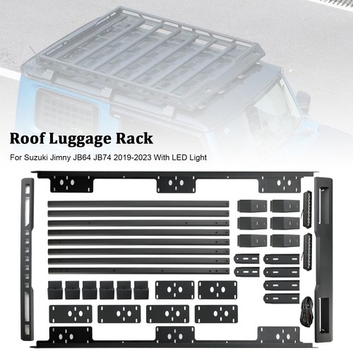 Aluminium roof rack luggage - aluminium,