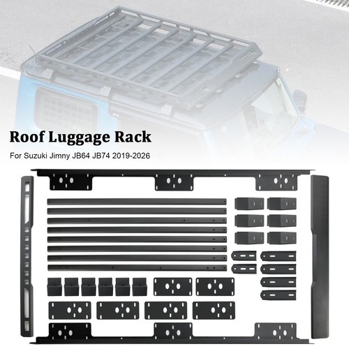 Aluminium roof rack luggage - aluminium,